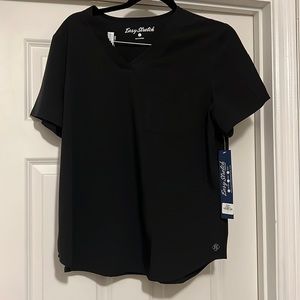 Easy stretch scrub top, NWT